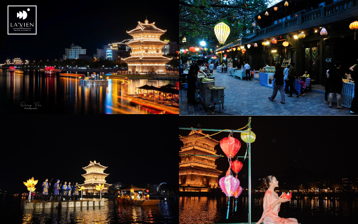 Vẻ đẹp Ninh Bình khi về đêm