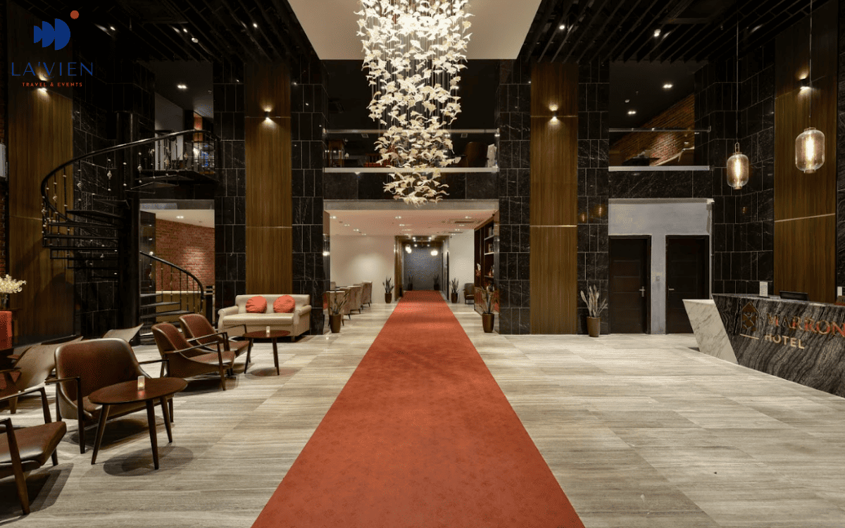 Sảnh tiếp khách của Marron Hotel Sầm Sơn