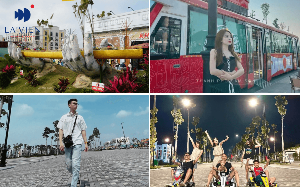 Check-in tại Quảng trường biển Sầm Sơn
